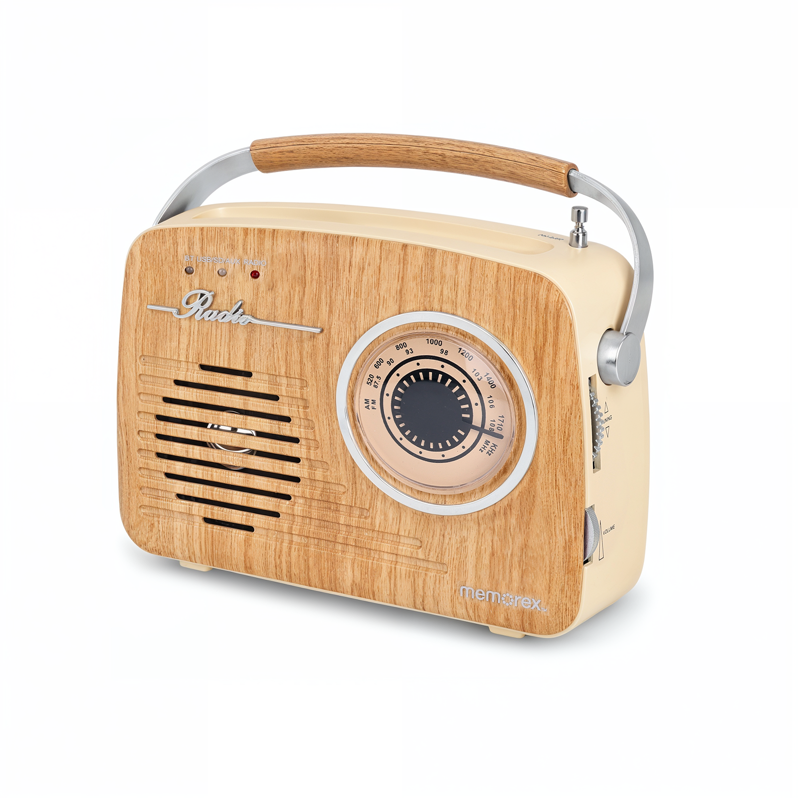 Built-In Speaker Vintage AM/FM Radio